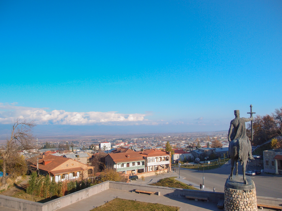 Памятник Ираклию II в Телави